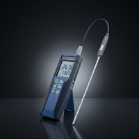Termometer Elektronik Laboratorium Layar LCD Besar Sensor Suhu Platinum Presisi