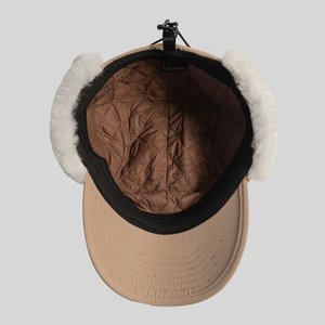 Chapeau Lei Feng pour homme, pour le ski en plein air, coupe-vent, automne et hiver, avec laine épaisse, protection contre le froid, protection des oreilles - Product Image 5