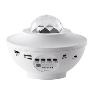 Starry Sky โคมไฟฉายภาพเลเซอร์, ลำโพงไร้สายลำโพงลวดลายน้ำโคมไฟ LED ไฟกลางคืน - Product Image 2