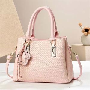 Bolsos de Mano Elegantes de PU para Mujer 2026, Bolsos Cruzados de Cuero Simples con Colgante - Product Image 5