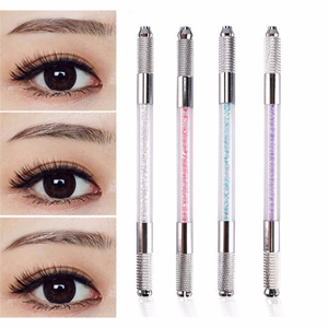 Guapa Hot Ánh Sáng Trọng Lượng Nhôm Microblading Bút Hình Xăm Của Nhãn Hiệu Bút Microblade Kim Chủ Caneta Tebori Microblading - Product Image 2