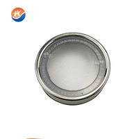 BROTHER Shandong Pot de conservation alimentaire en verre vide, rond, avec logo sérigraphié, couvercle en aluminium avec fenêtre