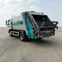 Camion Compacteur de Déchets Diesel JAC Junling E3 à Prix Abordable, Véhicule Léger de Compression des Ordures avec Levier de Conteneur pour l'Afrique