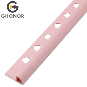 Moldura de PVC Flexible para Decoración de Baños Interiores, Esquina Exterior de 8mm, Moldura Redonda de Plástico para Bordes de Azulejos - Product Image 2