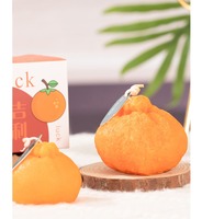 Oranje Geurkaarsen Voor Groothandel Met Schattige Ontwerpen Voor Kerstcadeaus Huisdecoraties