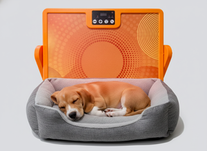 Chauffe-élevage pour poussins, chauffe-élevage intelligent pour poulets avec thermostat APP, chauffe-élevage radiant FIR 250W pour poulailler avec 86~194 ℉   Minuterie 24H - Product Image 3