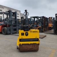 Compacteur routier d'occasion BOMAG BW75H à double tambour, fabriqué en Allemagne, pour la construction, compacteur d'asphalte compact et élégant à double tambour