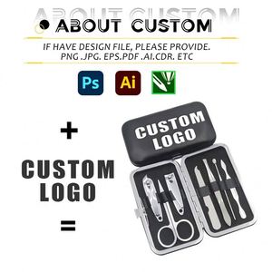 Promotion à prix d'usine : Kit de coupe-ongles en acier inoxydable pour soins personnels, idéal pour les voyages, avec logo personnalisé - Product Image 2