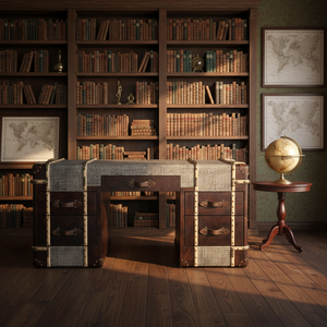 Classico mobili in rattan ufficio <span class=keywords><strong>tavolo</strong></span> retrò <span class=keywords><strong>tavolo</strong></span> ufficio <span class=keywords><strong>scrivania</strong></span> in pelle <span class=keywords><strong>vintage</strong></span> designer - Product Image 5