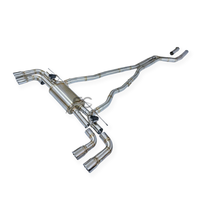 Système d'échappement SS304 pour BMW 540 540i G30 G38 B58 3.0T, silencieux avec soupape intelligente et contrôleur de soupape