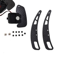 SYPES Nouveau module de palette avancé en fibre de carbone magnétique pour Audi B9 A3 A4L A5 A7 Q5L Palette de volant