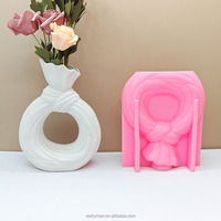 Moule en Silicone Formes Diverses Lève-Tôt pour Vases, Jardinières, Pots de Fleurs, Porte-Stylos et Bougeoirs en Plâtre/Béton pour Décoration d'Intérieur