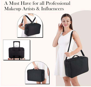 Custom Cosmetic Storage Bags <b>Cases</b> Fashionable Traveling Jewelry EVA <b>Cases</b> with Zipper Closure Portable <b>Makeup</b> Tool Luggage - Product Image 2