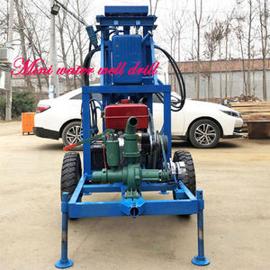 Giàn Khoan Giếng Nước Xoay 100M Bằng Tay <span class=keywords><strong>Mini</strong></span> Chạy Điện Cầm Tay Nhỏ - Product Image 5