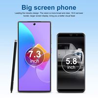 Smartphone 7.3 pouces Android 1TB téléphones portables originaux débloqués Smartphones double 4G 5G cartes Sim téléphones mobiles