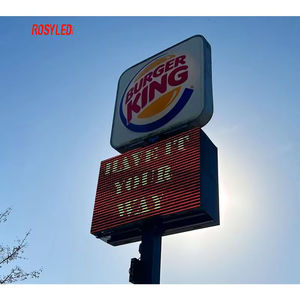 Letrero Publicitario LED Electrónico ROSYLED para Exteriores a Todo Color de 4x8 pies, Letrero Digital para Negocios en Poste de Calle o Tienda - Product Image 5