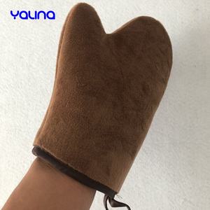 Gants autobronzants en velours doux pour le <span class=keywords><strong>bain</strong></span> et l'application d'huile sans <span class=keywords><strong>soleil</strong></span> - Product Image 4