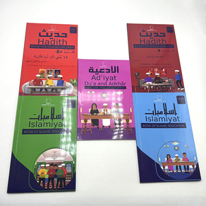 Services d'impression de livres personnalisés Cahier d'exercices scolaires Couverture souple Livres éducatifs en couleur Manuel imprimé bon marché pour l'Islam - Product Image 1