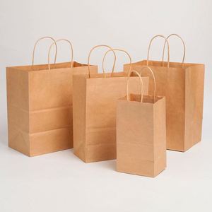 Sacs en papier laminé de haute qualité, écologiques, personnalisables avec logo, en kraft ou blanc, pour pizza, sushi, gelée - Product Image 1