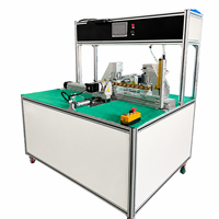 Machine d'assemblage semi-automatique pneumatique pour moteurs et roulements de robinets et vannes, certifiée ISO CE