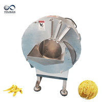YOUBAN Multifunctionele Commerciële Groente Snijder/Schaaf/Verfijner voor Wortel, Aardappel, Mango, Komkommer, Champignon, Gember