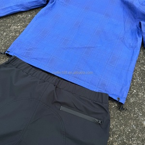 Custom Reversible Windbreaker <b>Jacket</b> and Nylon Track Pants Set Zipper <b>Pullover</b> Hoody Sweatsuit <b>Men</b> Windbreaker Tracksuit for <b>Men</b> - Product Image 6