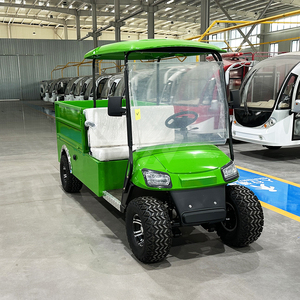 Voiturette de golf utilitaire à 4 roues, 2 places, avec batterie au lithium 72V et plateau, pour parcours de golf 26 - Product Image 3