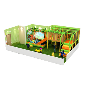 Équipement de jeu intérieur professionnel pour enfants, fourni par l'usine, avec toboggans et piscine à balles pour les zones de jeux des centres commerciaux - Product Image 1