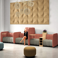 Nouveau produit chaise de canapé de salon paresseux en tissu microfibre orange pour bureau ensembles de canapés canapé de détente