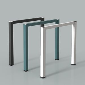 Extendable Rod Desk Frame <strong>Adjustable</strong> Feet Heavy Duty Standing Desk <strong>Legs</strong> With Easy Installation For Office School - Product Image 2