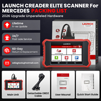 LAUNCH X431CRE 3.0 para GM Elite, Herramientas de Diagnóstico Automotriz OBD OBD2, Escáner de Prueba Activa con Codificación ECU para Sistema Completo del Automóvil