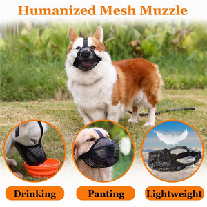 <span class=keywords><strong>Répulsif</strong></span> Ultrasonique Rechargeable pour Chiens en Nylon Respirant et Doux, <span class=keywords><strong>Anti</strong></span>-Morsure et <span class=keywords><strong>Anti</strong></span>-Aboiement, Vibration Réglable pour l'Entraînement et la Promenade - Product Image 3