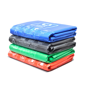 บรรจุภัณฑ์รีไซเคิลเป็นมิตรกับสิ่งแวดล้อม ตัวอย่างฟรี พิมพ์ลายตามสั่ง ถุงขยะแบบละลายน้ำได้ ทนทาน - Product Image 1