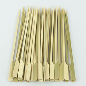 Siêu cờ xoay xiên BBQ shish Kebab nướng bò Burger chọn Hot Dog thanh tre thực phẩm xiên - Product Image 1