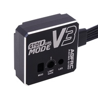 AGFRC GY01-V3 Gyroscope spécial à double sensibilité avec coque métallique EPA pour voiture/bateau télécommandé RC
