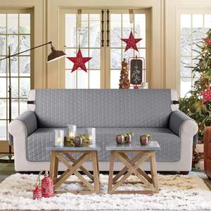 कुत्ते सोफे रक्षक प्रतिवर्ती एंटी सिल्प सोफे 3 कुशन सोफे के लिए कवर - Product Image 2