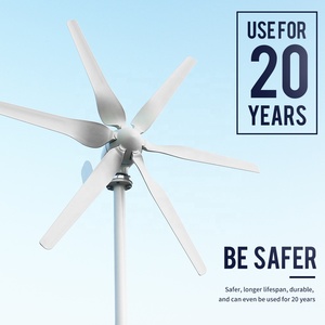 Aerogenerador de Energía Alternativa de 800w 12V 24V 48v, Turbina Eólica Horizontal para Uso Doméstico - Product Image 3