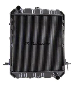 Wholesale auto parts engine cooling system copper radiator for Japanese truck model Isuzu 4JB1