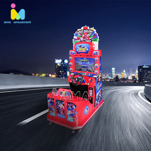 AMA Parque de Atracciones que funciona con monedas Kids Outrun Arcade Car Racing Video Simulator Game Machine <span class=keywords><strong>Toys</strong></span> "<span class=keywords><strong>R</strong></span>" <span class=keywords><strong>Us</strong></span> Park Arcade Game Machine - Product Image 5