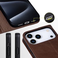 Coque de téléphone à rabat à couverture complète sur mesure pour iPhone 17/16/15/14 Coque de téléphone pour les acheteurs transfrontaliers Protection antichoc pour téléphone