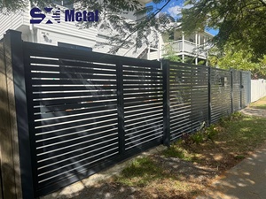 Courtyard Balcony Stair Commercial Park Front Yard Backyard Boundary <strong>Guard</strong> Modern Contemporary Decorative Aluminum <strong>Houses</strong> - Product Image 3