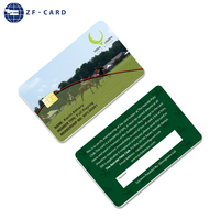Carte à puce intelligente en PVC pour contrôle d'accès, échantillon gratuit, contact 4442 4428