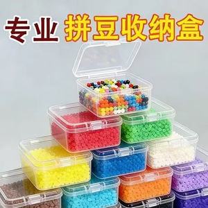กล่องเก็บของพลาสติกใสทรงสี่เหลี่ยมเล็ก 5.5x5.5x2 ซม. พร้อมฝาปิด สำหรับใส่ลูกปัด เครื่องประดับ DIY จัดระเบียบ - Product Image 5