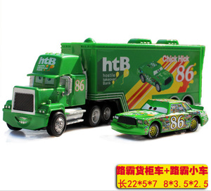 Venta al por mayor de fábrica: Modelo de coche de carreras de aleación 1:43, par de 2 piezas, camión y furgoneta de juguete para niños, regalo - Product Image 2