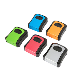 Petit coffre-fort à clé mural <span class=keywords><strong>pour</strong></span> l'extérieur Boîte de rangement cachée à clé combinée <span class=keywords><strong>pour</strong></span> portail Immobilier Coffre-fort à code de clé de voiture - Product Image 2