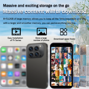 Điện thoại thông minh màn hình cảm ứng I17 Pro MiNi, bộ nhớ lớn, sạc siêu nhanh, camera siêu nét - Product Image 5