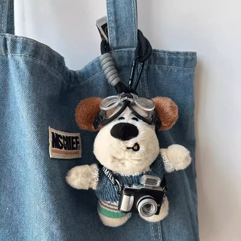 [Vêtements bleu smog] Chien de réparation de caméra pilote