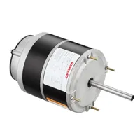 Motor Kipas Cerdas Magnet Permanen Tanpa Sikat EC DC Efisiensi IE3 IP54 1750 RPM 0.25W Pemasangan Kaki untuk Rumah Pintar Peralatan Rumah Tangga