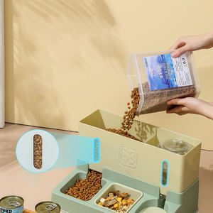 Automatic Plastic Pet <b>Water</b> Dispenser Cats Feeder Cat Food Basin <b>Dog</b> <b>Bowl</b> Pet Supplies Customizable Food Storage - Product Image 3