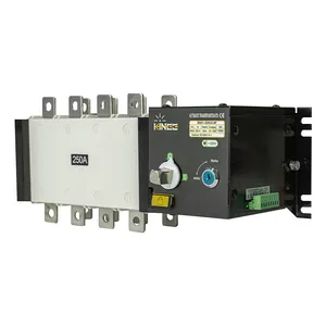 Venta caliente interruptor de transferencia automática ATS con 3P 4P 100A 200A 400A 630A 1000A 1600A 3200A capacidad